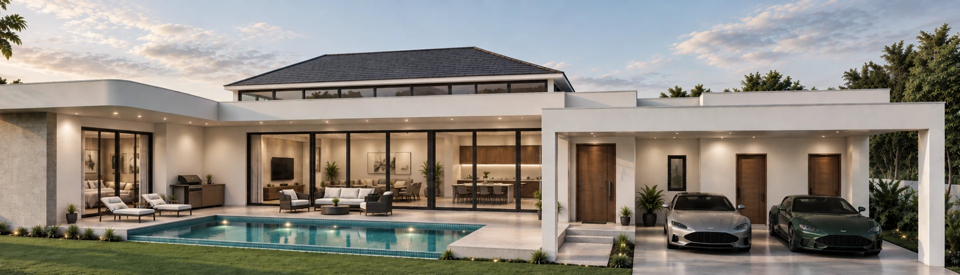 Exterior view of the V1 residence at The Vista Hua Hin